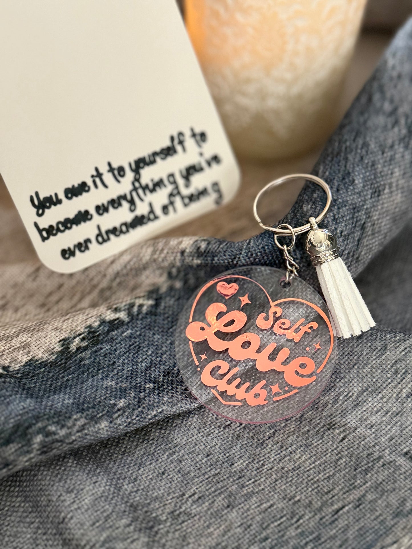 *NEW* Self Love Club Keyring
