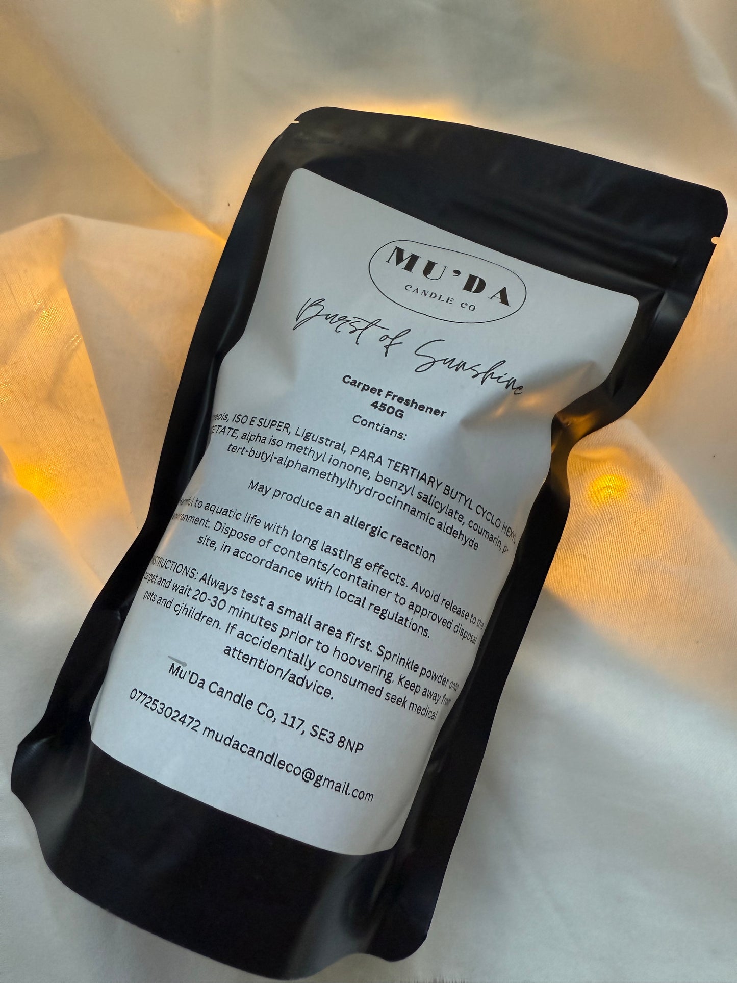 * NEW * Burst of Sunshine Carpet Freshener - 450 Grams