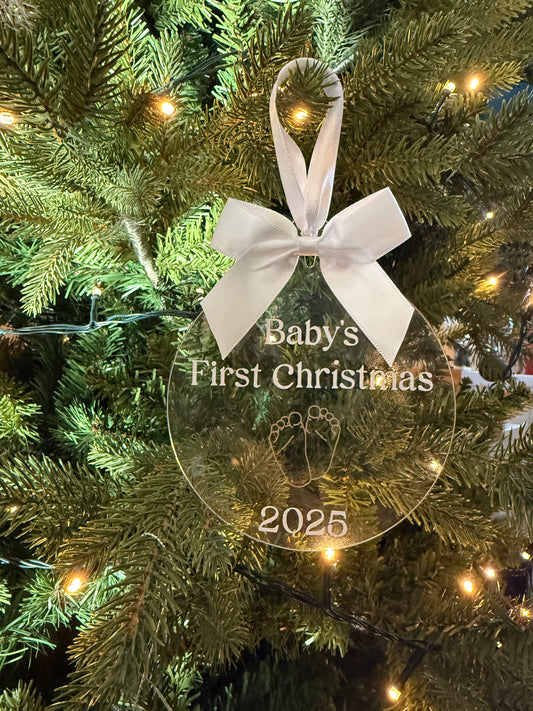 Baby's 1st Christmas Bauble
