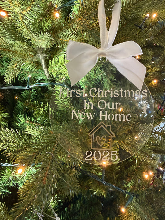 New Home Christmas Bauble
