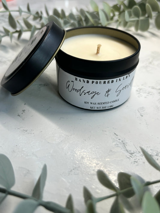 Woodsage & Seasalt Candle